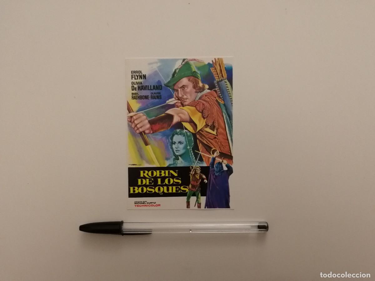 Cinema: IMPRESO PAPEL -9*13- ROBIN DE LOS BOSQUES - HOOD - Errol Flynn - MAC DISE&Ntilde;O