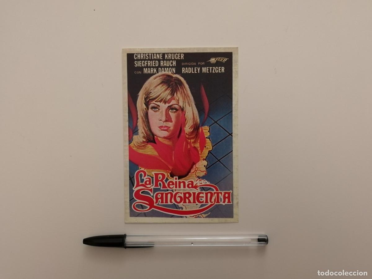 Cinema: IMPRESO PAPEL -9*13- LA REINA SANGRIENTA - RADLEY METZGER - EVITA PERON - Christiane Kr&uuml;ger