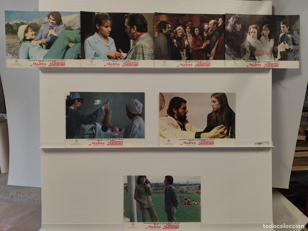 Cine: MADRES SOLTERAS. CHARO LOPEZ, INMA DE SANTIS. 7 FOTOCROMOS