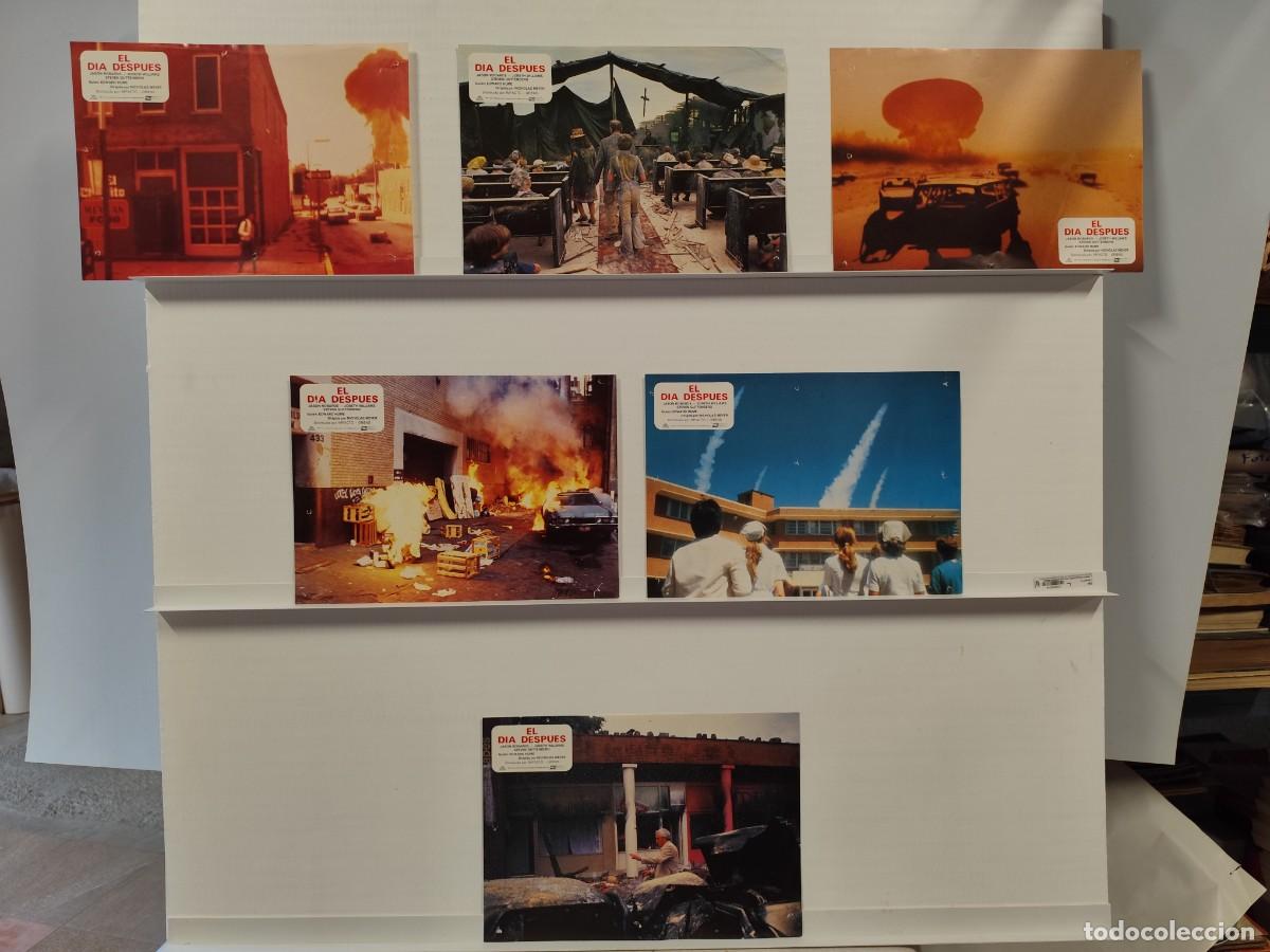 Cine: EL DIA DESPUES. STEVE GUTTENBERG, NICHOLAS MEYER. 6 FOTOCROMOS