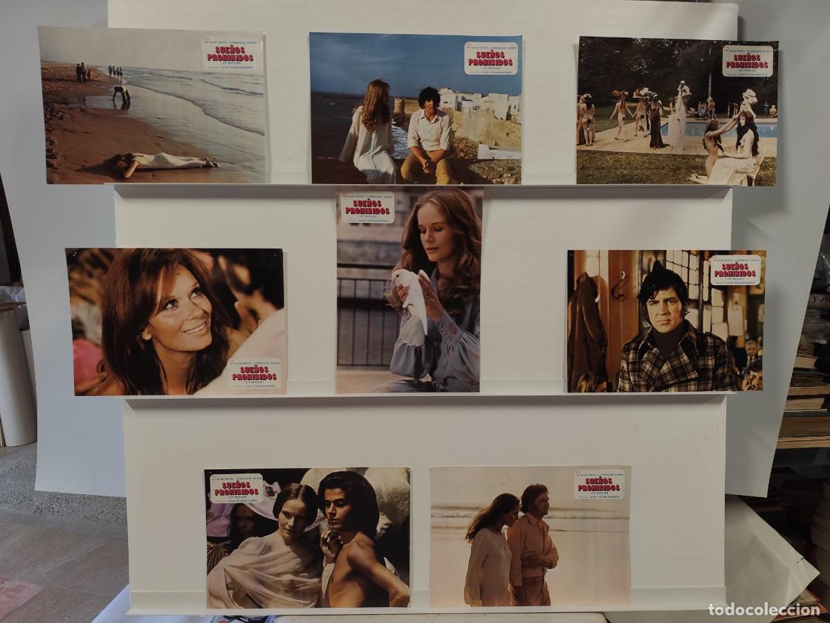 Cine: SUE&Ntilde;OS PROHIBIDOS. Alan Bates, Dominique Sanda. 8 FOTOCROMOS
