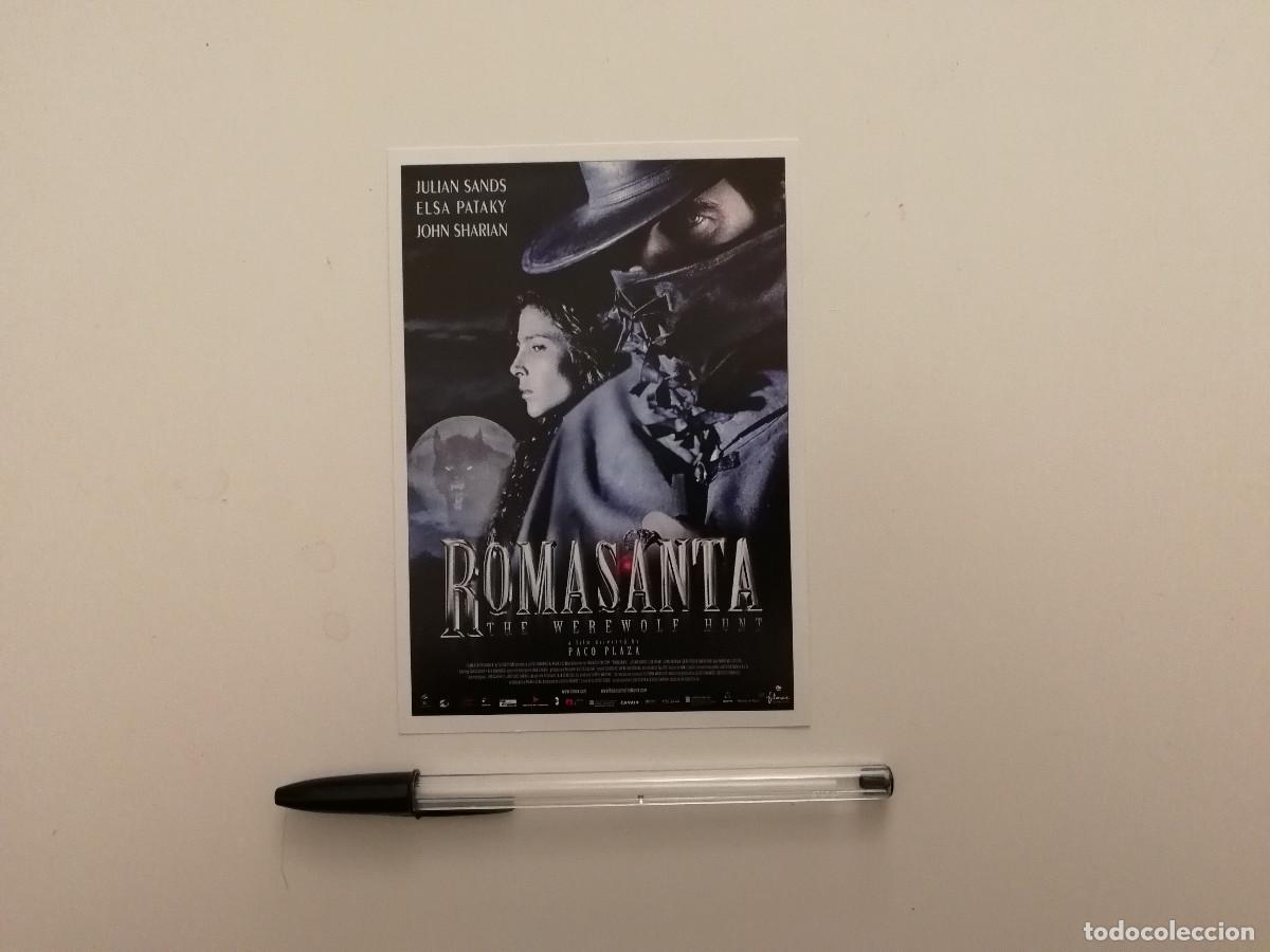 Cine: FICHA COLECCIONABLE -10*15- ROMASANTA - TERROR - ELSA PATAKY