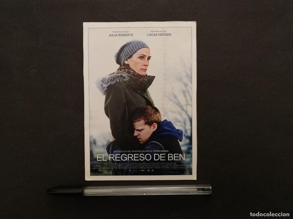 Cine: FICHA COLECCIONABLE -10*15- EL REGRESO DE BEN - JULIA ROBERTS