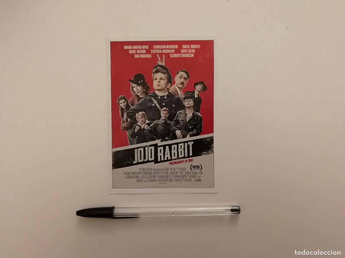 Cine: FICHA COLECCIONABLE -10*15- Jojo Rabbit - Scarlett Johansson