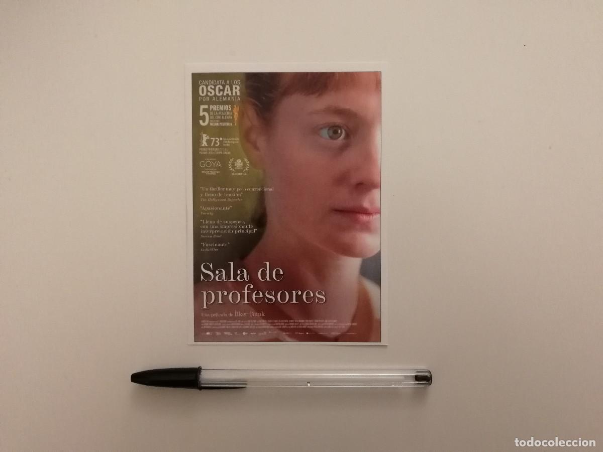 Cine: FICHA COLECCIONABLE -10*15- SALA DE PROFESORES - Leonie Benesch - CINE ALEMAN
