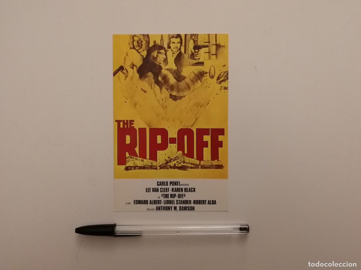 Cine: TARJETA ACARTONADA -10*15- El regreso de Chris Gretchco - LEE VAN CLEEF - KAREN BLACK