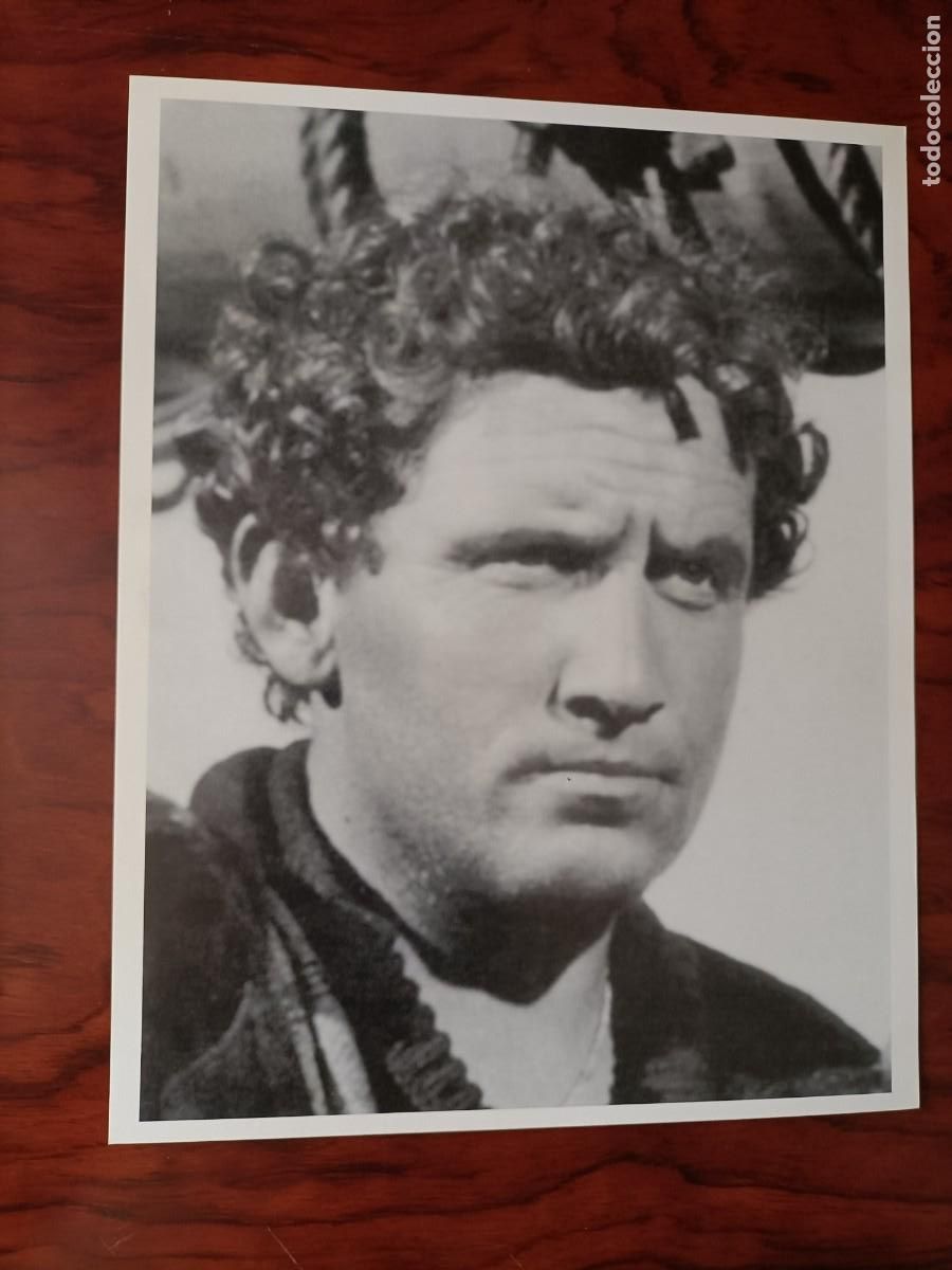 Kino: FOTO FICHA DE SPENCER TRACY. COLECCCI&Oacute;N 25 GRANDES MITOS DE HOLLYWOOD. 26X 20C.M.