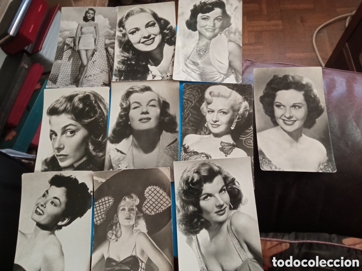 Cine: 10 antiguas postales fotogr&aacute;ficas de actrices de cine