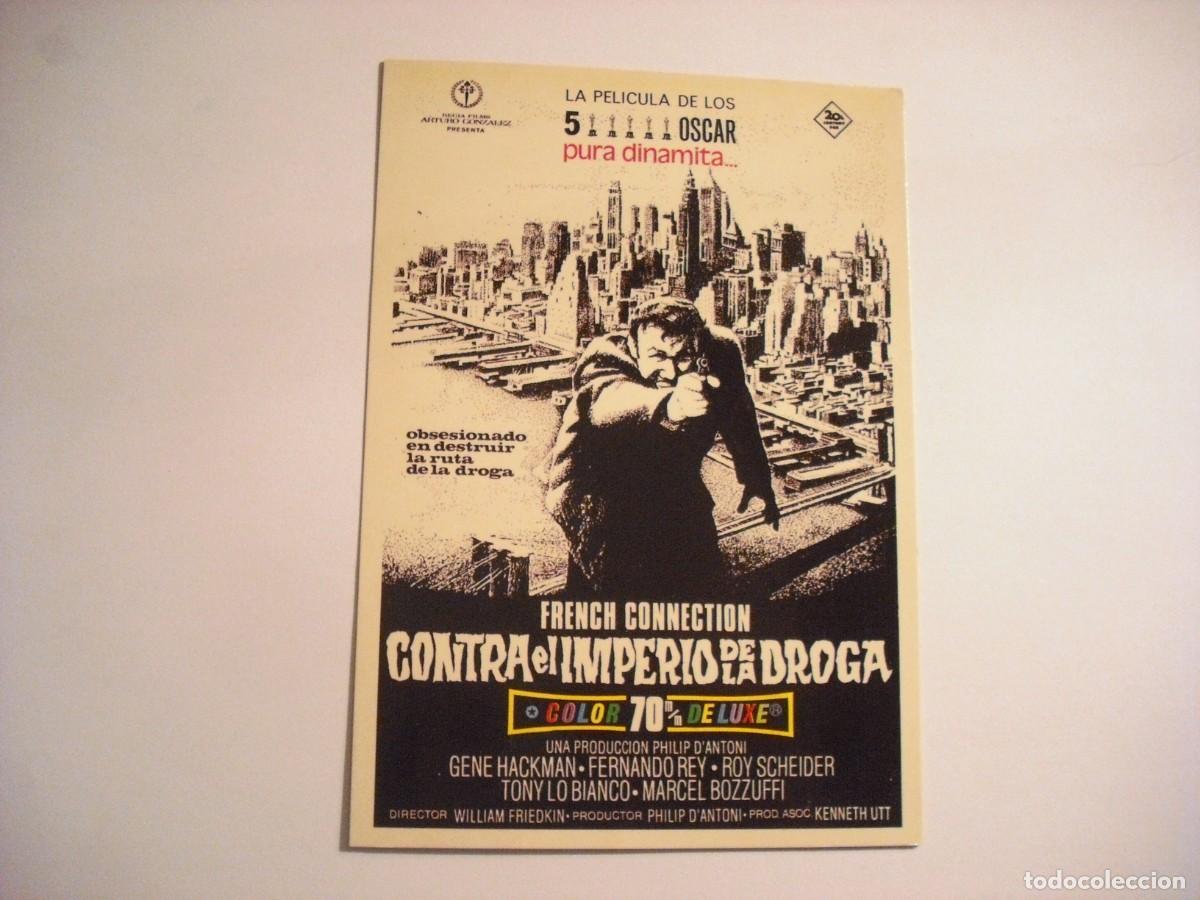 Cine: FRENCH CONNECTION CONTRA EL IMPERIO DE LA DROGA.POSTAL