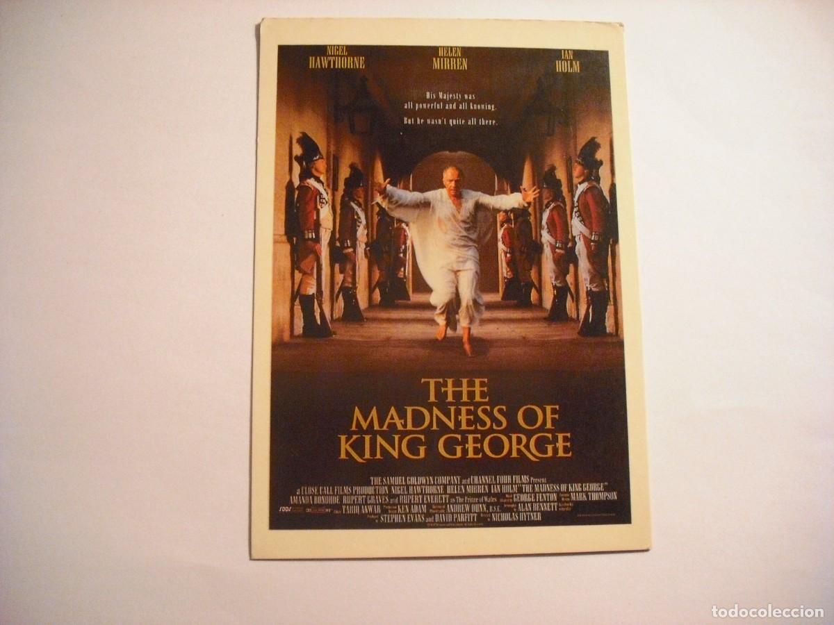 Kino: THE MADNESS OF KING GEORGE , POSTAL