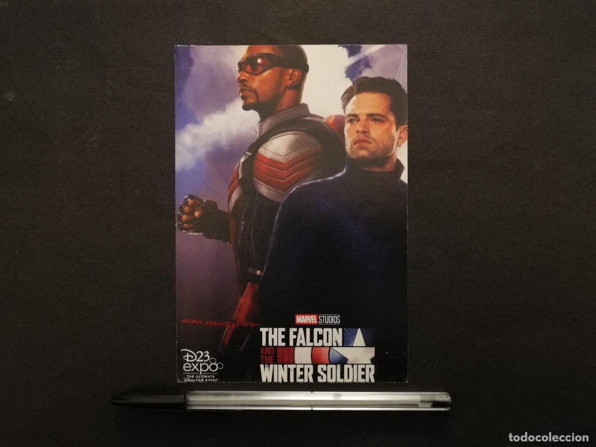 Cine: TARJETA ACARTONADA -10*15- Falcon y el Soldado de Invierno - SERIE TV - MARVEL