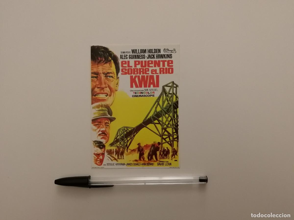 Cinema: IMPRESO PAPEL -9*13- EL PUENTE SOBRE EL RIO KWAI - WILLIAM HOLDEN
