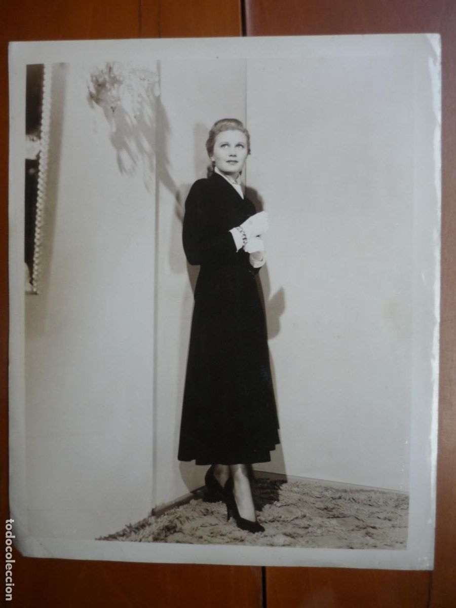 Kino: joan caulfield - foto original b/n - hollywood actress