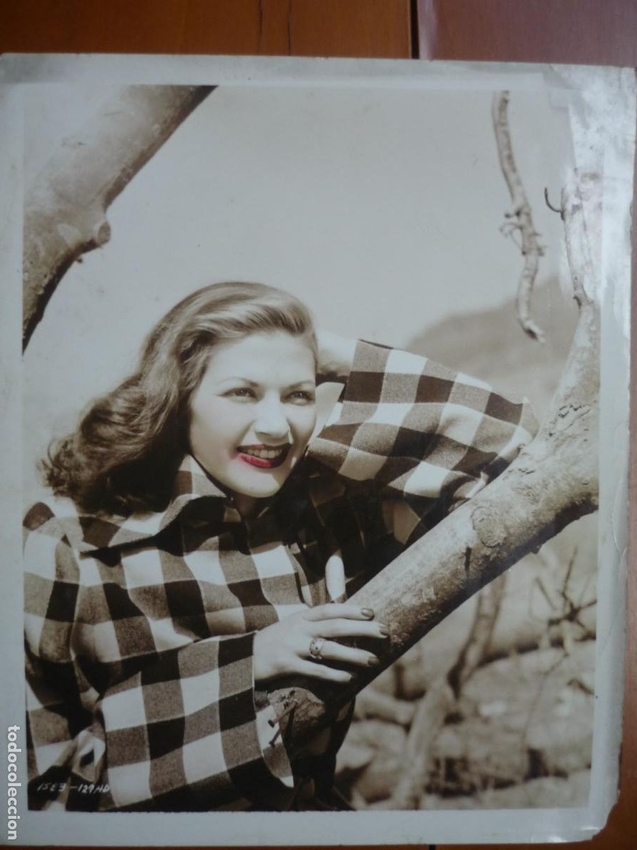 Kino: maria montez - foto original b/n - hollywood actress