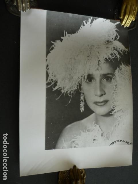 Kino: CELIA GAMEZ ACTRIZ VEDETTE BAILARINA ANTIGUA FOTOGRAFIA 18 X 24 CM