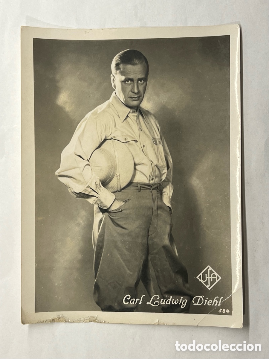 Kino: Carl Ludwig Diehl. Actor Alem&aacute;n. FOTO UFA.. Un hombre quiere ir a casa