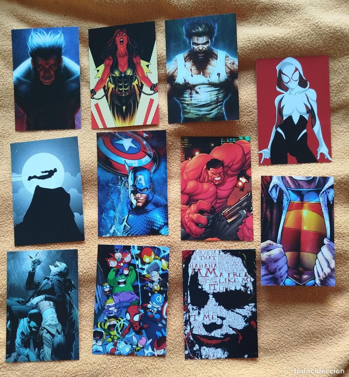 Cine: Pack 20 postales Superheroes (pack1)