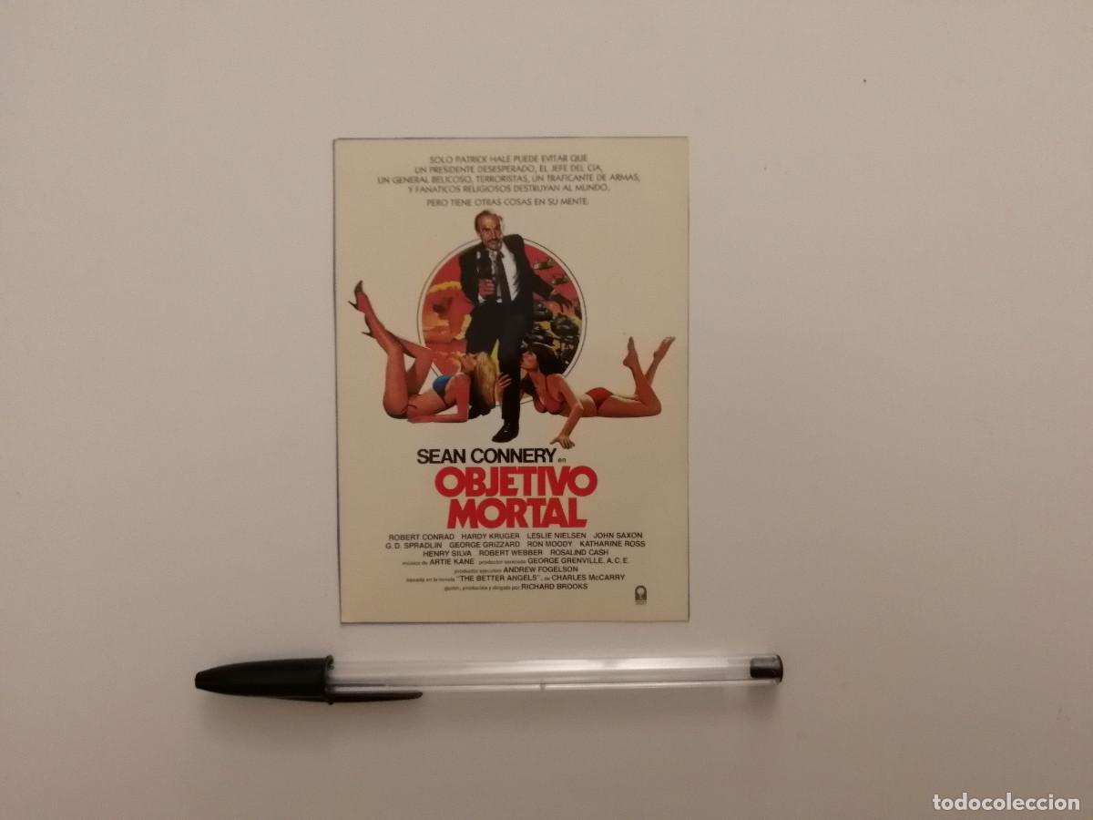 Kino: TARJETA -9*13- OBJETIVO MORTAL - SEAN CONNERY