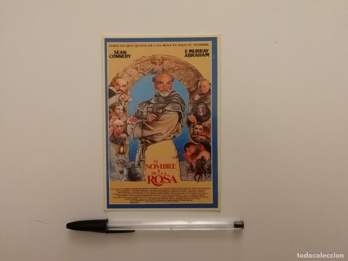 Kino: POSTAL -10*15- EL NOMBRE DE LA ROSA - SEAN CONNERY