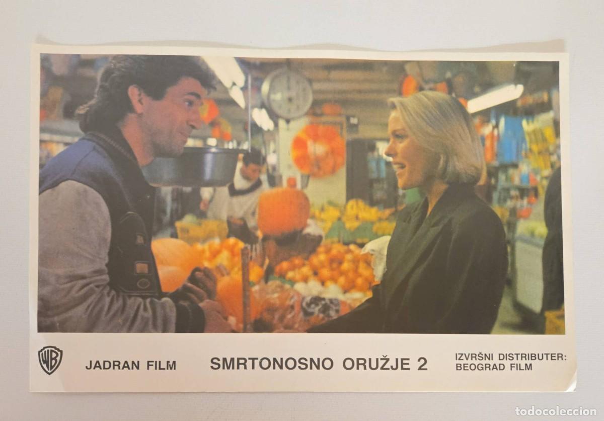 Kino: Lethal Weapon 2 (1989) &ndash; Mel Gibson, Danny Glover &ndash; Original Yugoslav lobby cards set of 4