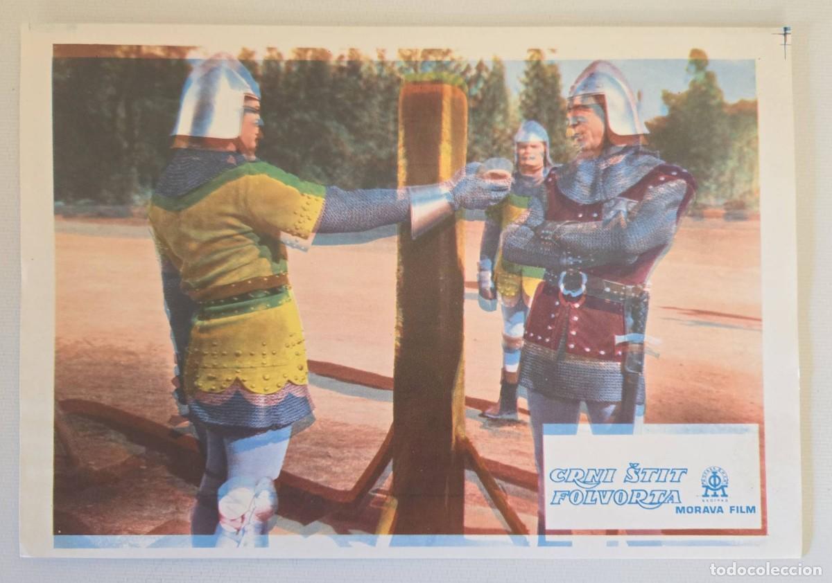 Kino: The Black Shield of Falworth, 1954 &ndash; set of 9 lobby cards (Yugoslavia)