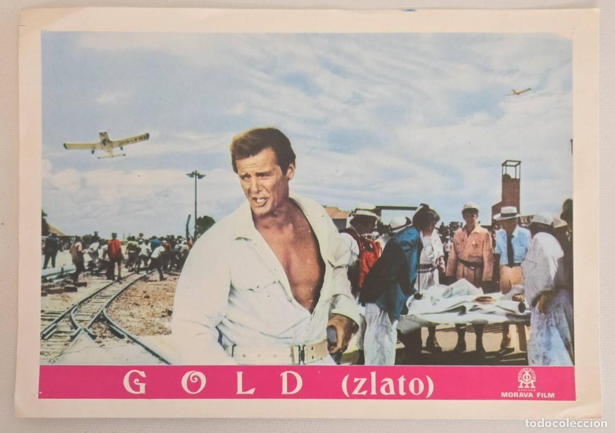 Kino: GOLD (1974) &mdash; Yugoslav lobby card set of 5, Morava Film