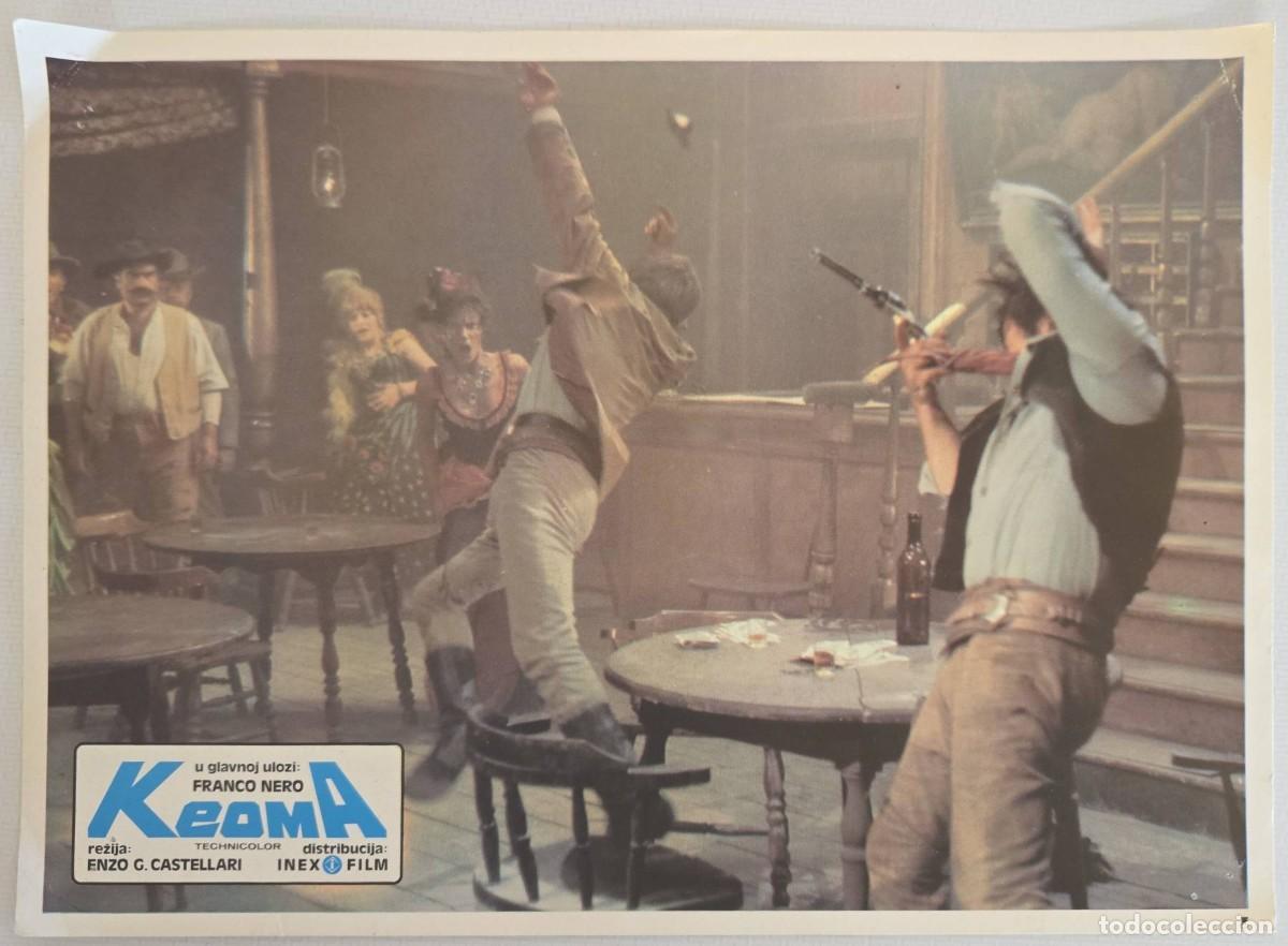 Kino: KEOMA (1976) &ndash; Complete Yugoslav Lobby Card Set (8) &ndash; Franco Nero &ndash; Rare Spaghetti Western