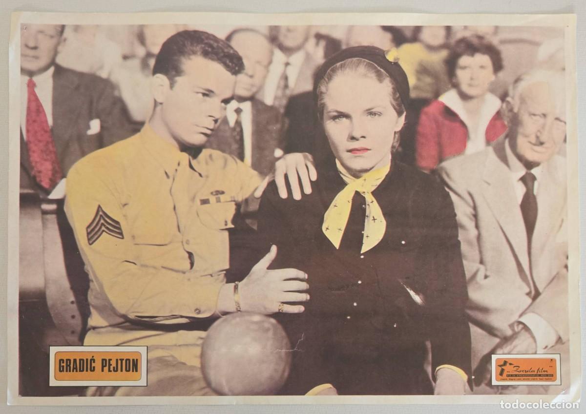Kino: PEYTON PLACE (1957) &ndash; Original Yugoslav Lobby Card Set (4) &ndash; Lana Turner