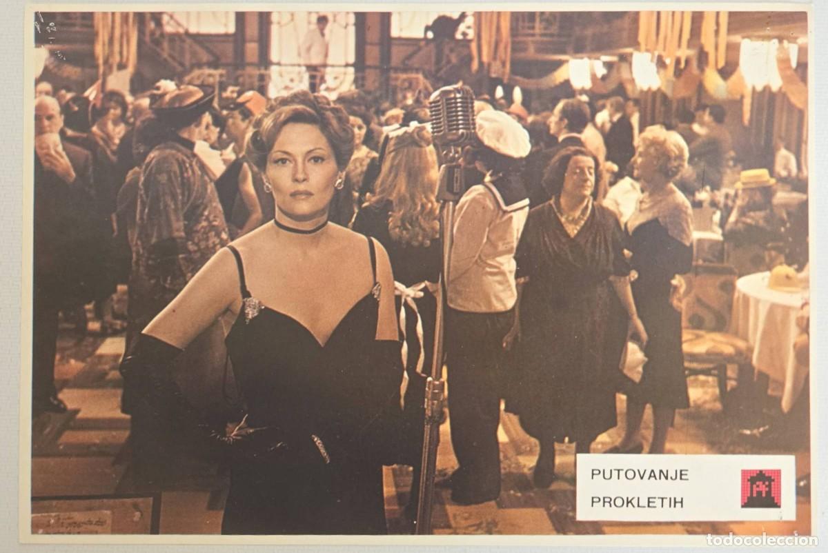 Cine: Lobby Cards &ndash; Voyage of the Damned (1976) &ndash; Faye Dunaway, Max von Sydow &ndash; Yugoslav set of 7