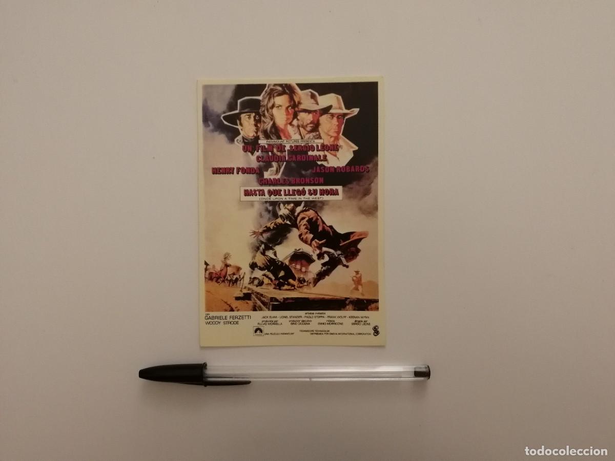 Cine: IMPRESO PAPEL -9*13- HASTA QUE LLEGO SU HORA - CLAUDIA CARDINALE - HENRY FONDA - WESTERN