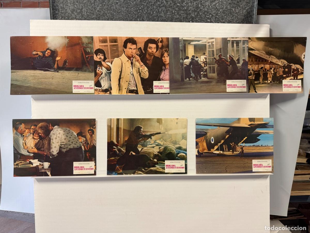 Cine: Brigada antisecuestro, Charles Bronson, 7 fotocromos