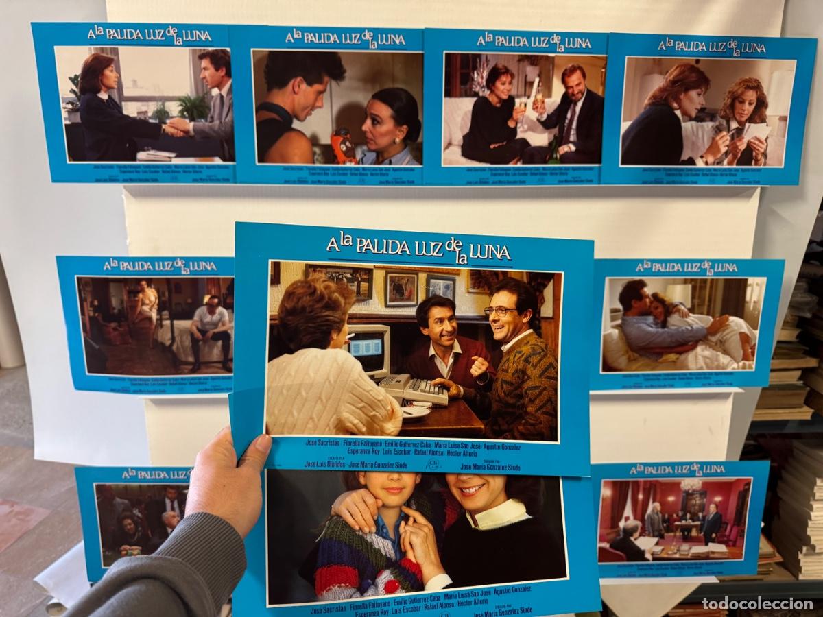 Cine: A la palida luz de la luna,Jose Sacristan, 14 fotocromos