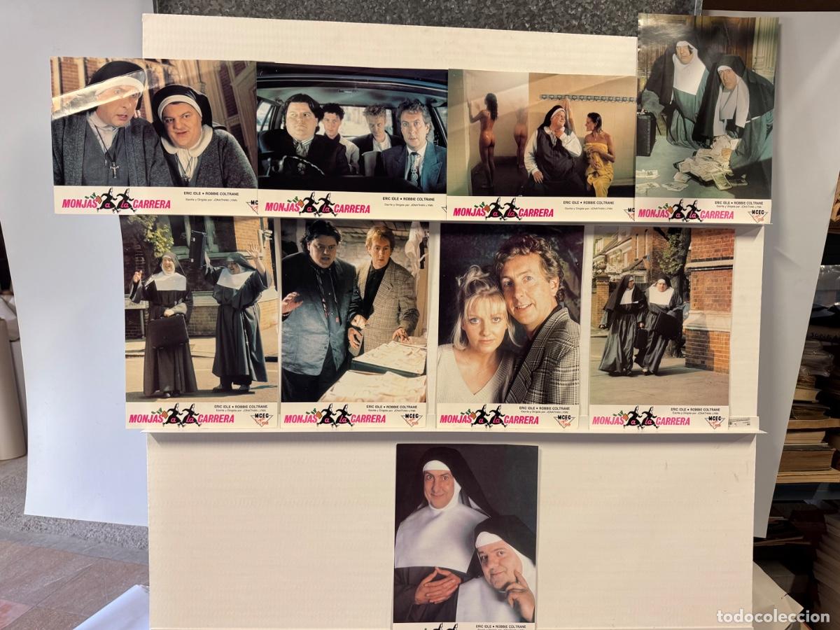 Cine: Monjas a la carrera, Eric Idle, 9 fotocromos