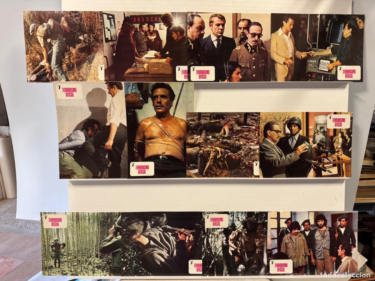 Cine: Terrorismo oficial, Mariangela Melato, 12 fotocromos