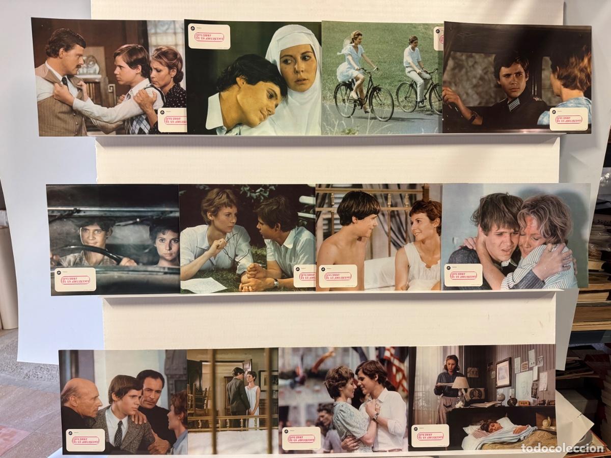 Cine: Love story de un adolescente, Olivier Jallageas, 12 fotocromos