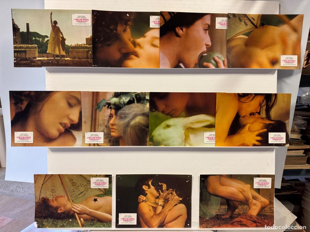 Cine: &iquest;Tres mujeres inmorales?, Marina Pierro, 11 fotocromos