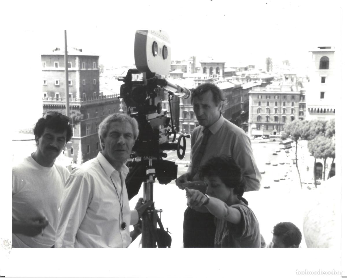 Cinema: F36040 PETER GREENAWAY director FOTO B/N ORIGINAL AMERICANA