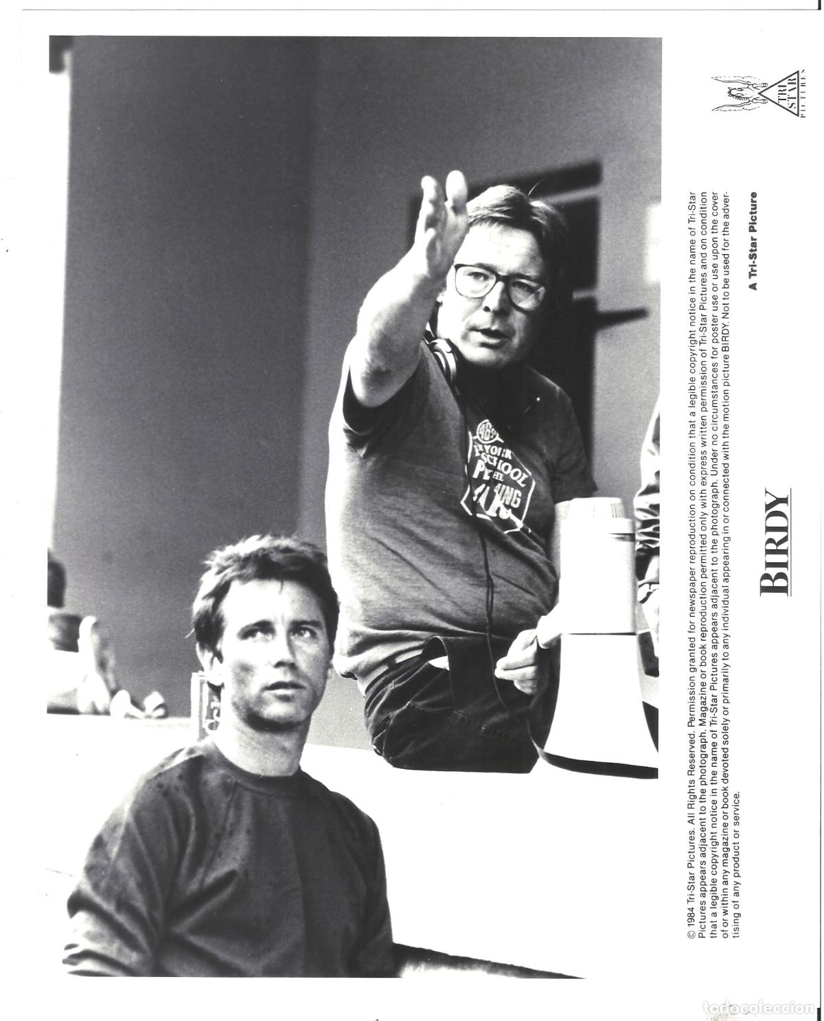 Cinema: F36052 ALAN PARKER director BIRDY FOTO B/N ORIGINAL AMERICANA