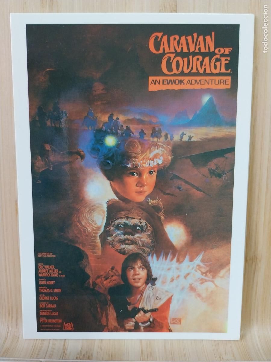 Kino: EWOK ADVENTURE CARAVAN OF COURAGE ED COLDIES PUBLICATIONS A * 128 SC A&Ntilde;OS 80 ORIGINAL *
