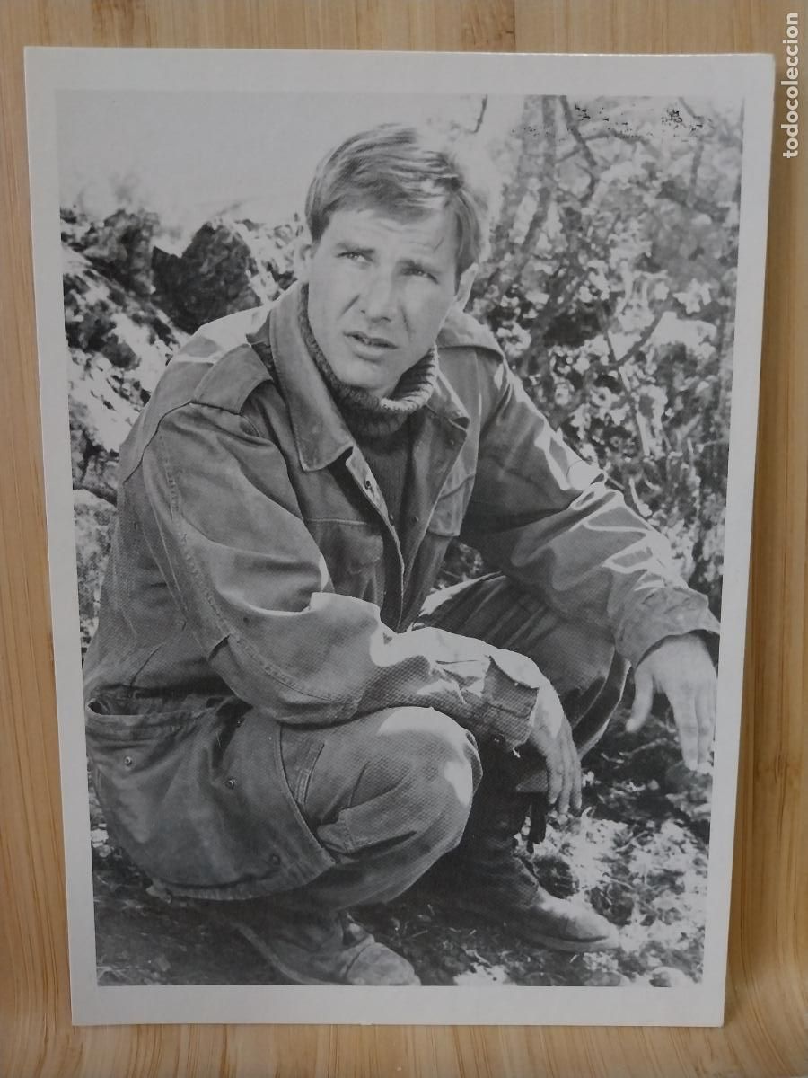 Kino: HARRISON FORD CANADIAN POSTCARD A 86 POSTAL SC ORIGINAL A&Ntilde;OS 80