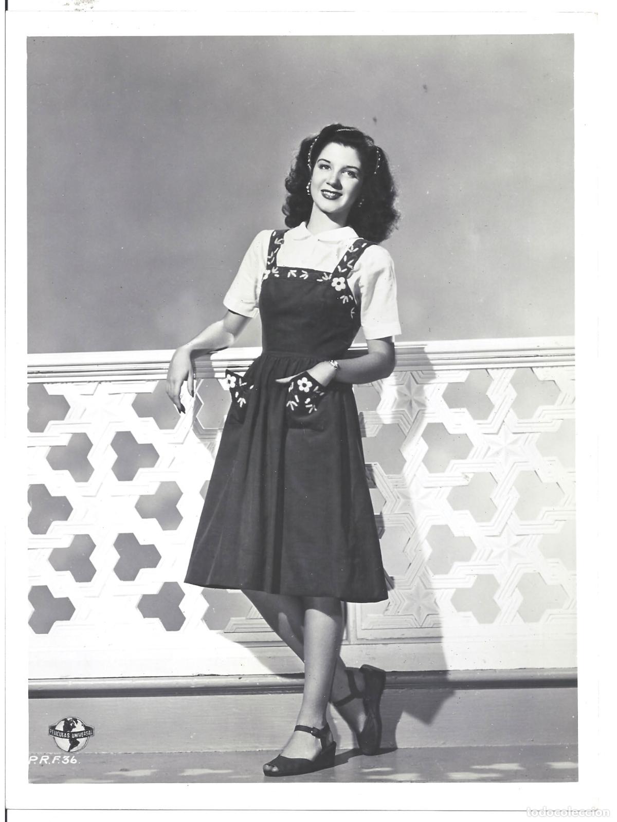 Cine: F36099 PEGGY RYAN FOTO B/N ORIGINAL ESPA&Ntilde;OLA