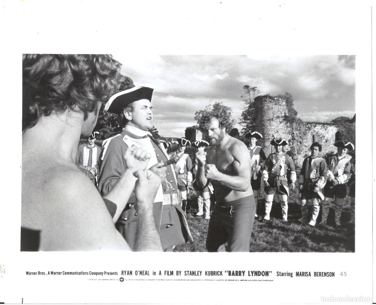 Cinema: F36123 RYAN O'NEAL PAT ROACH BARRY LYNDON FOTO B/N ORIGINAL AMERICANA