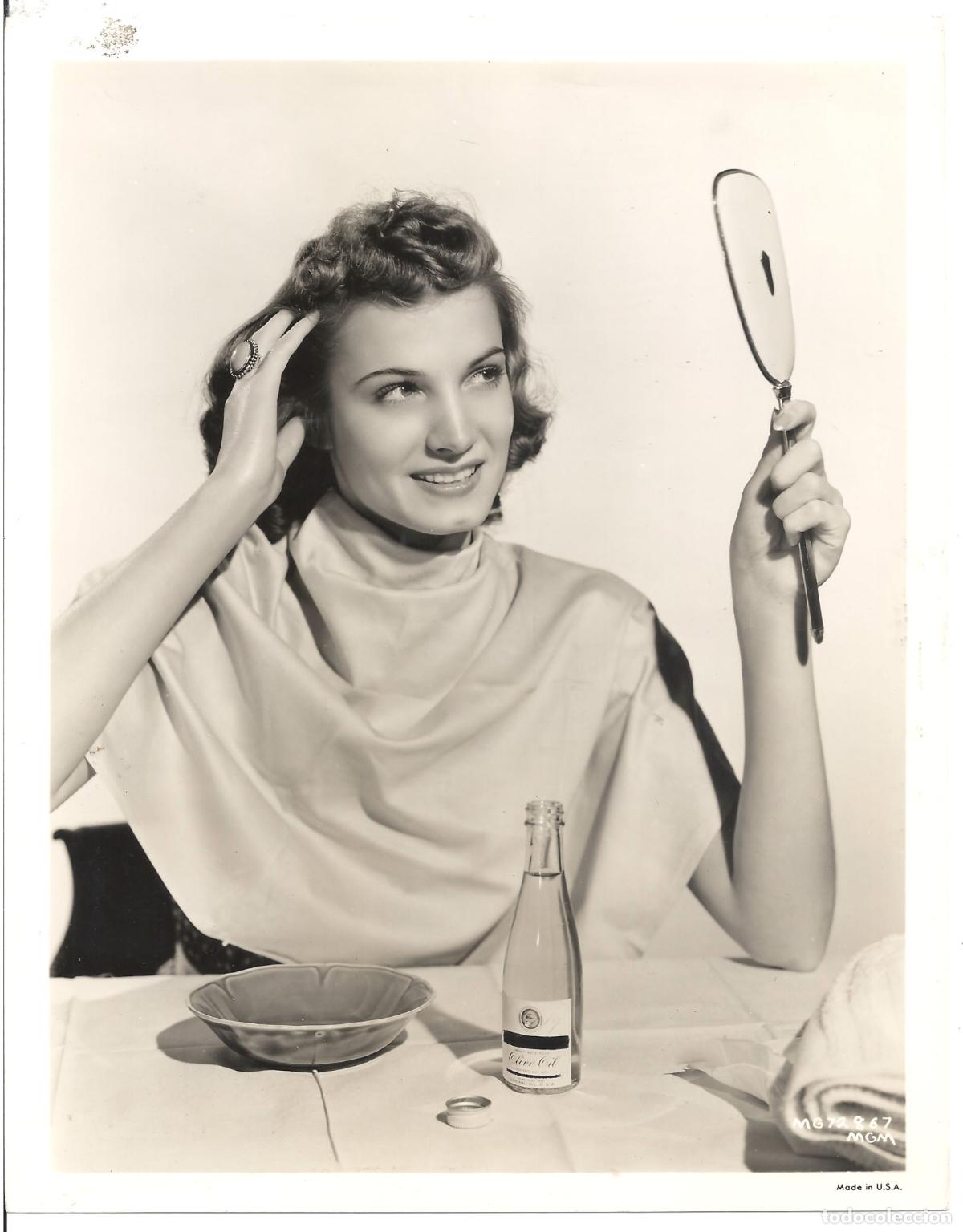 Cinema: F36135 JO ANN SAYERS maquillaje FOTO B/N ORIGINAL AMERICANA