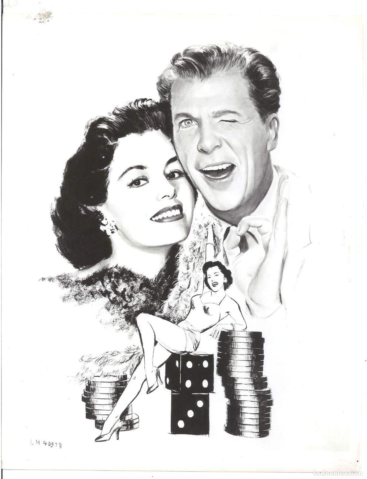 Cinema: F36141 CYD CHARISSE DAN DAILEY VIVA LAS VEGAS FOTO B/N ORIGINAL AMERICANA