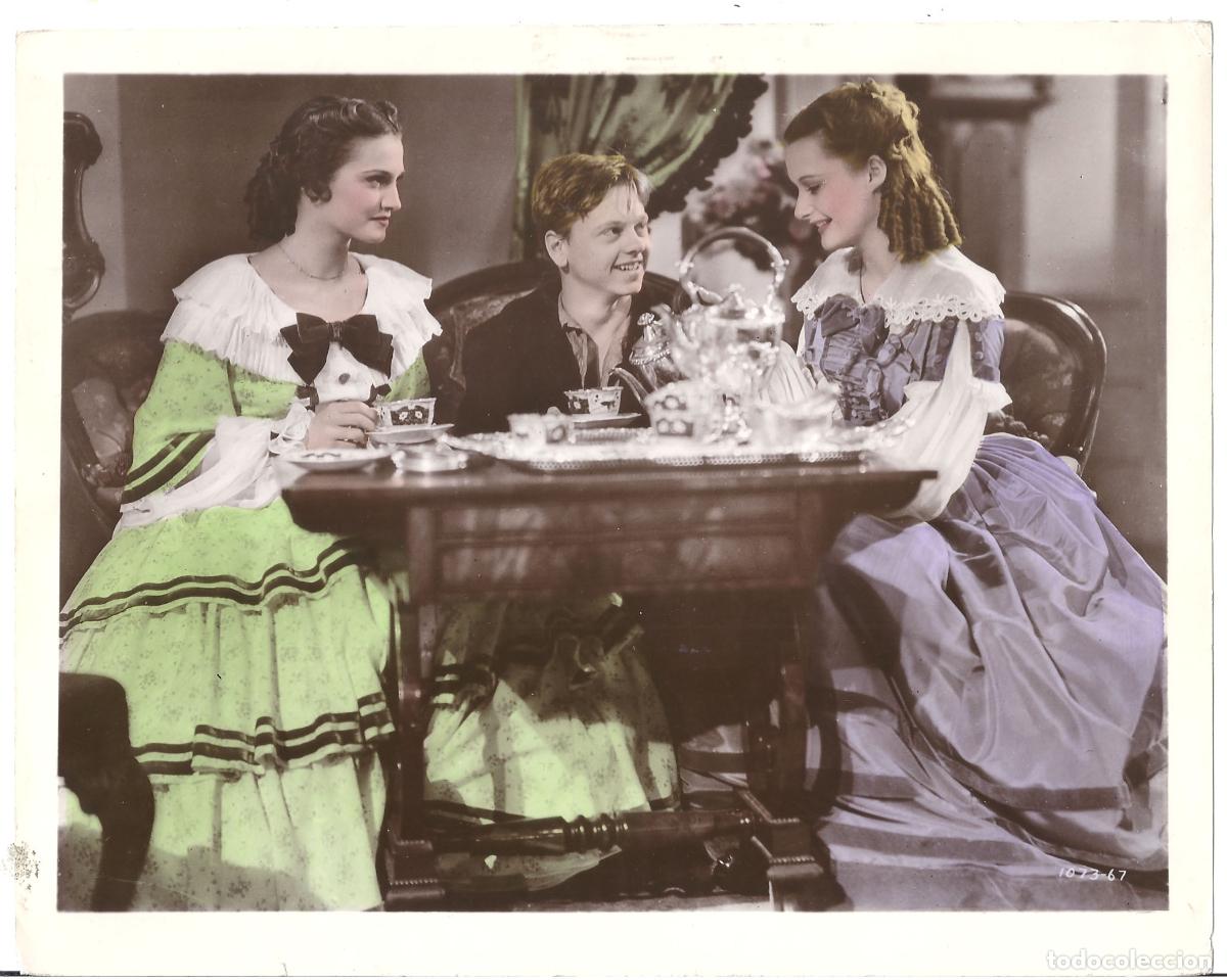 Cine: F36150 MICKEY ROONEY FOTO COLOREADA ORIGINAL AMERICANA