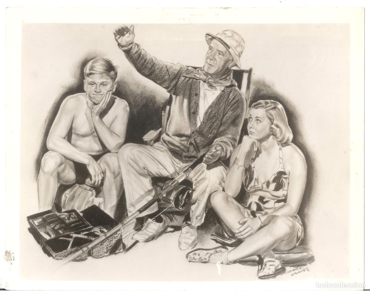 Cinema: F36152 MICKEY ROONEY LEWIS STONE CECILIA PARKER ANDRES HARVEY ANDY HARDY FOTO B/N ORIGINAL AMERICANA