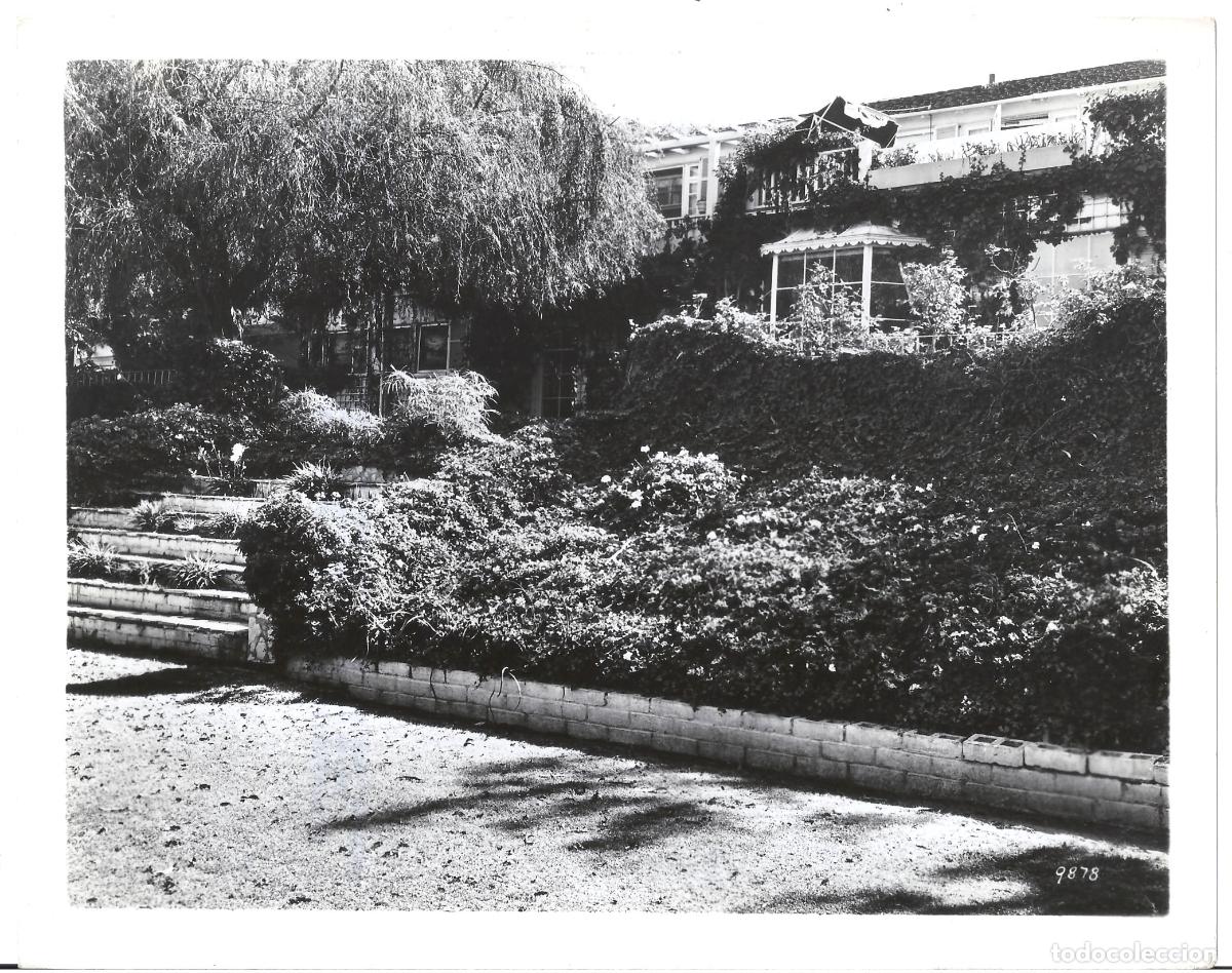 Cinema: F36153 CASA DE ETHEL BARRYMORE EN PALOS VERDES, CA FOTO B/N ORIGINAL AMERICANA