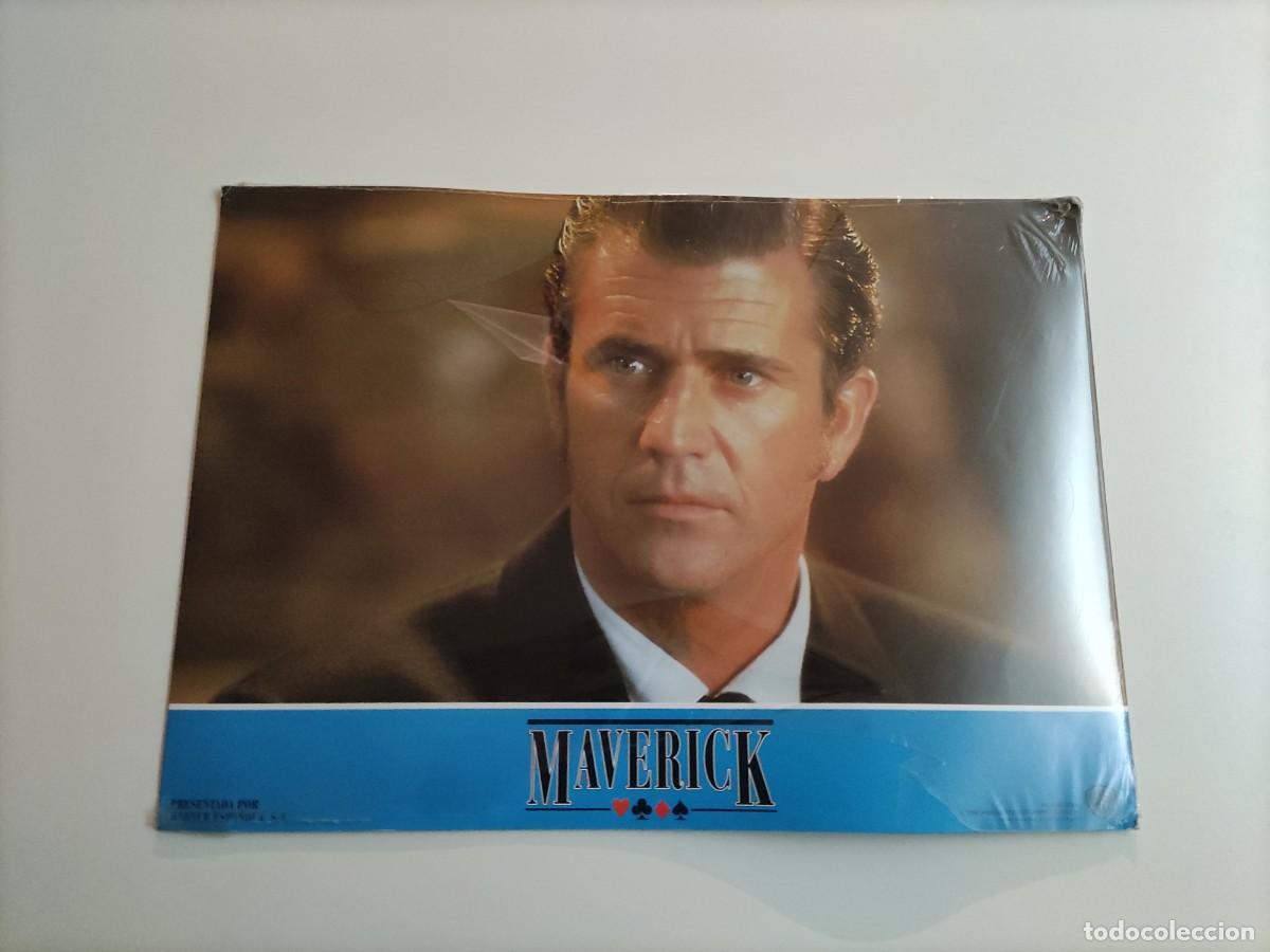 Cine: FT 435 - Fotocromos precintados Maverick - Mel Gibson