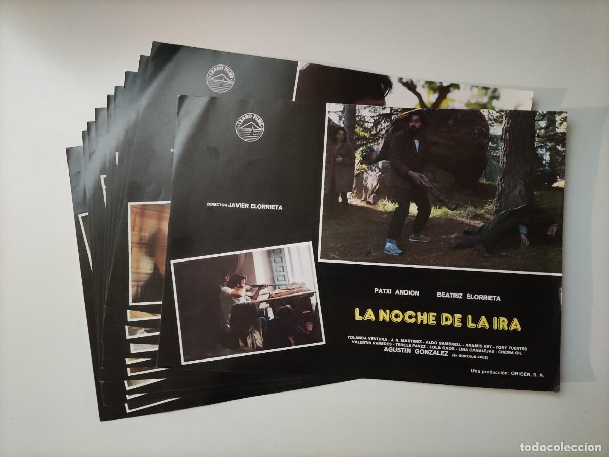 Cine: FT 471 - 10 Fotocromos La noche de la ira - Patxi Andion, Beatriz Elorrieta