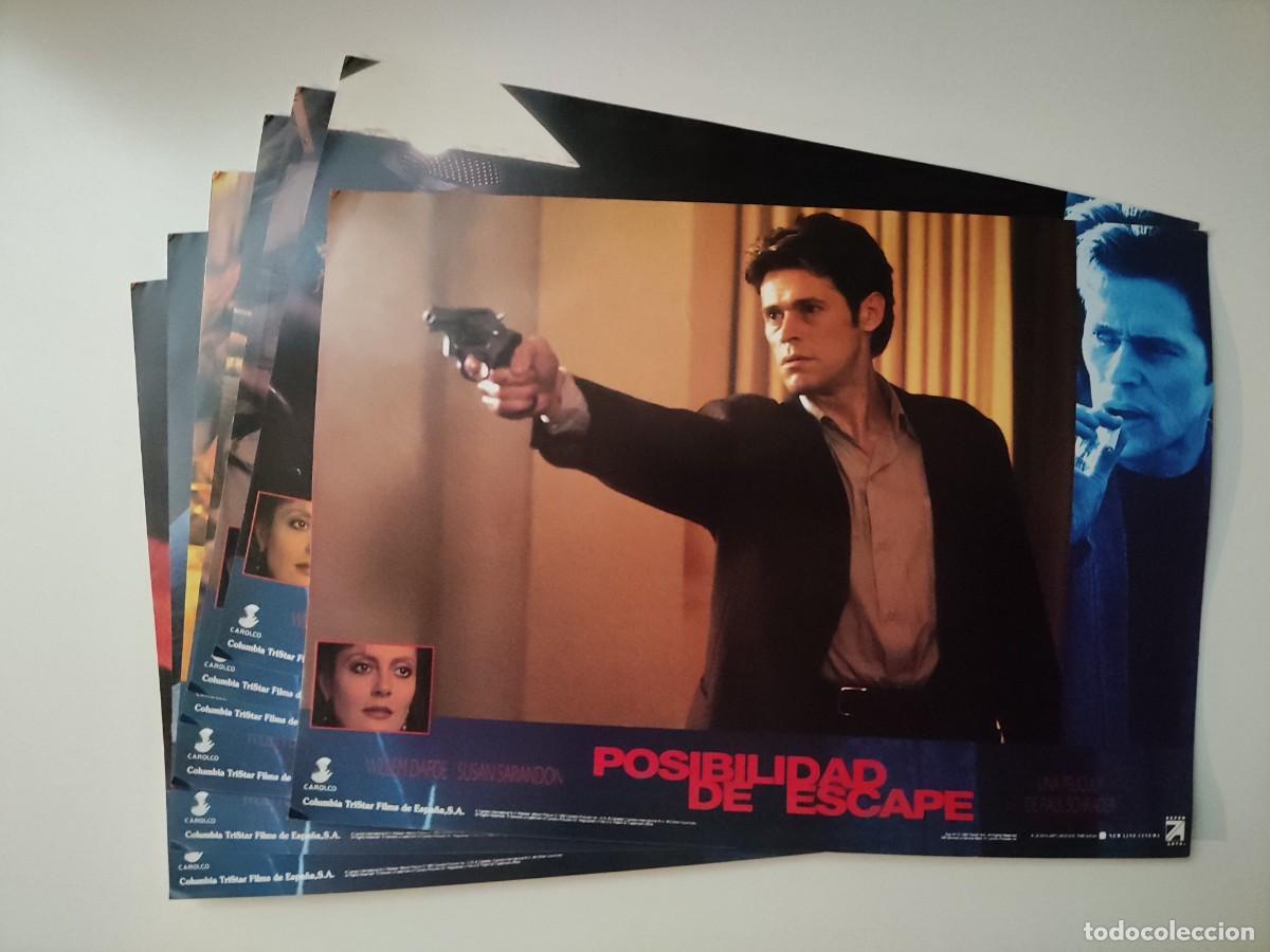 Cine: FT 476 - 8 Fotocromos Posibilidad de escape - Willem Dafoe, Susan Sarandon